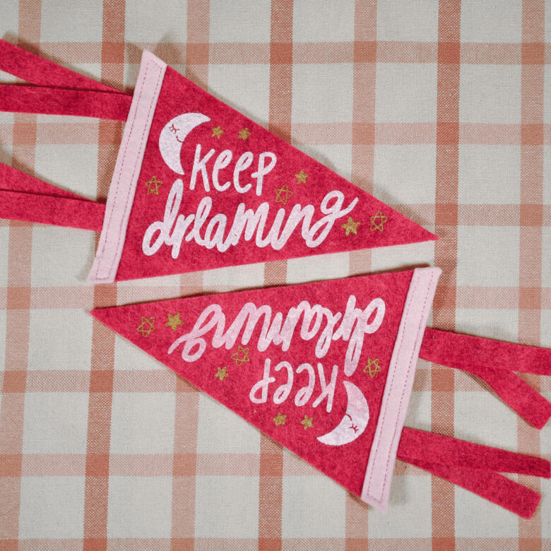 Keep Dreaming Mini Pennants