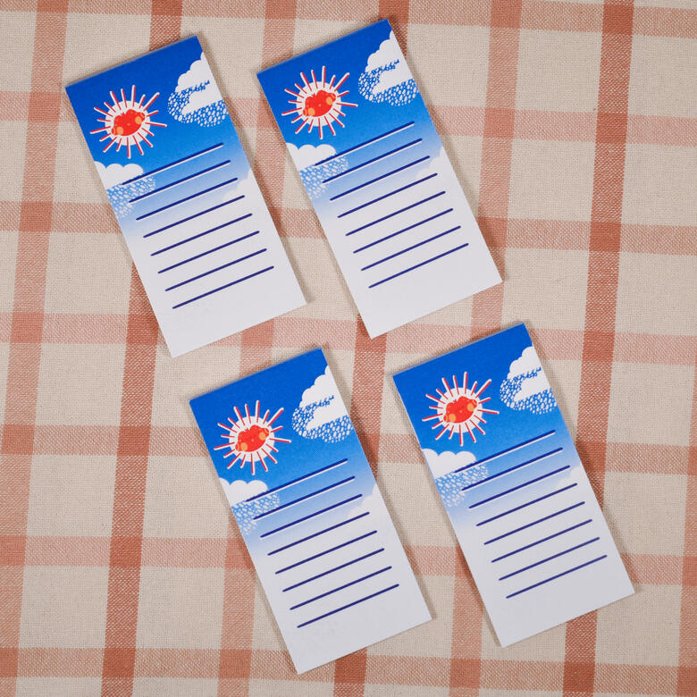 Puppydog Sun Mini Notepad